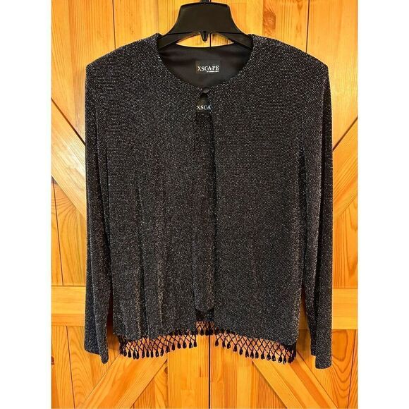 Xscape by Lawrence Kurtz 2 Piece Top Size Large (4478) Read - Picture 1 of 7